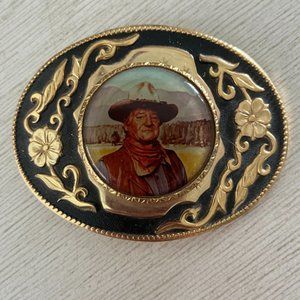 John Wayne Belt Buckle